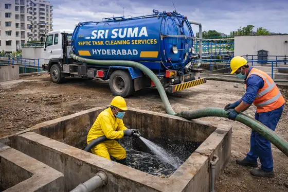 STP Plant Cleaning Services in Hyderabad